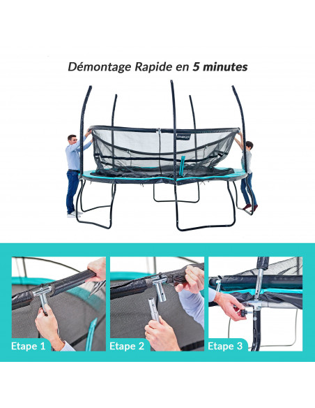 Trampoline Starflex Pro - Diamètre 305 cm