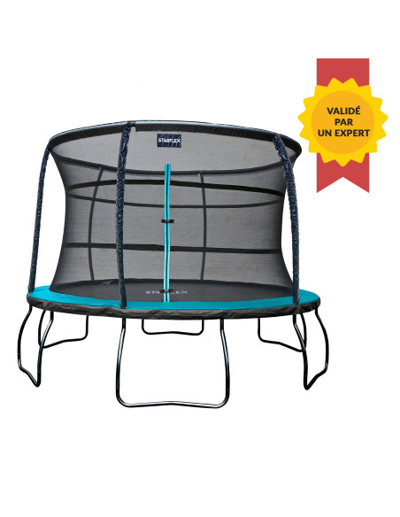 Pack Aventure trampoline + tente Ø 430 cm