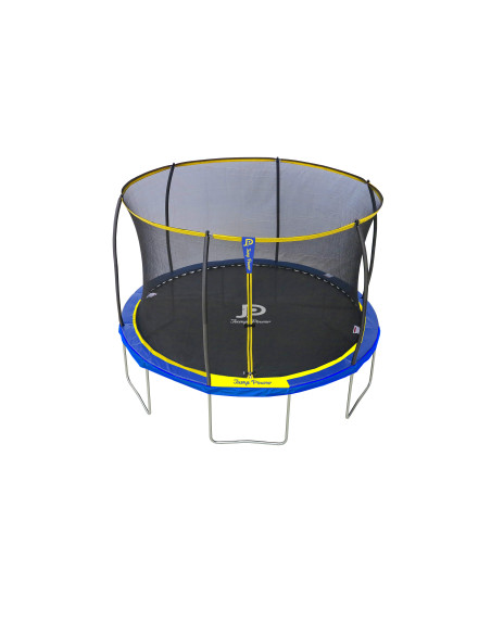 Pack Aventure Trampoline Jump Power Ø 370 cm + Tente Cabane Tigloo Ø 370 cm