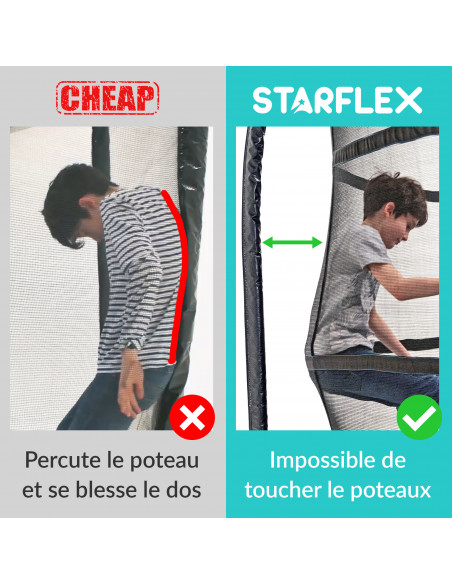 Trampoline Starflex Pro - Diamètre 305 cm - 3