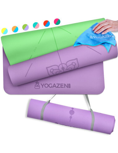 YOGAZEN Tapis de Yoga Réversible en...