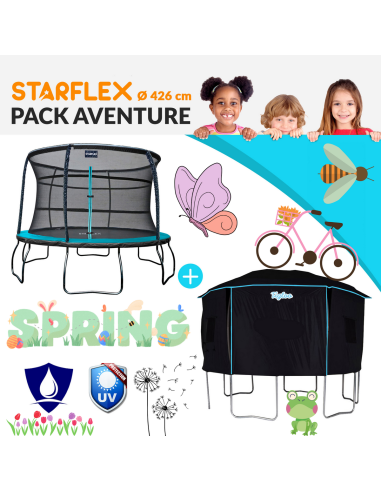 Pack Aventure Trampoline Starflex Pro...